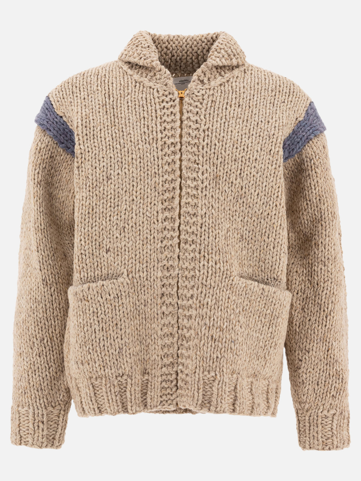 Visvim "Cowichan" sweater Beige