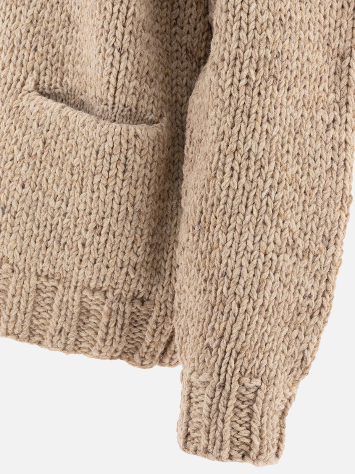 Visvim "Cowichan" sweater Beige