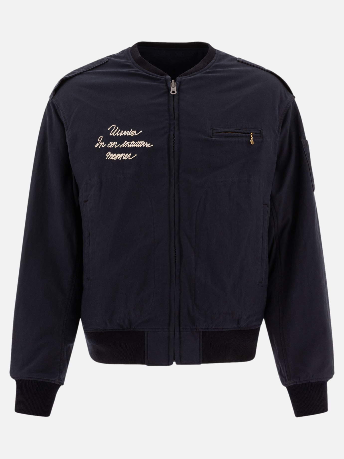 Bomber Solid colour  Blu - Visvim Uomo | PDP | VIETTI Online Store | thumbnail