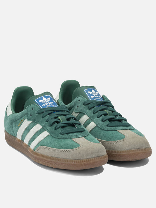 Sneaker basse 100% leather - 100% rubber  Verde - Adidas Originals Uomo | VIETTI Online Store | 2
