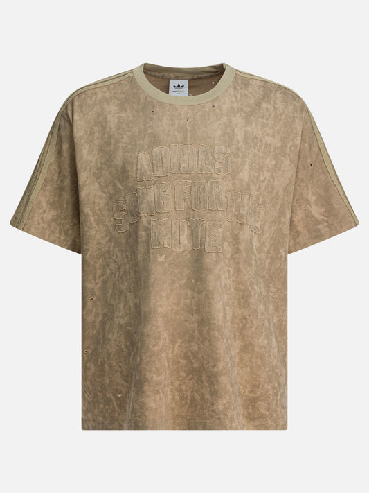 Adidas Originals "Song For The Mute ADI006" crew-neck t-shirt Beige

