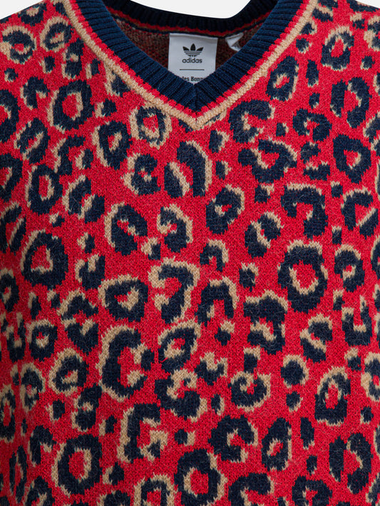 Adidas Originals "Wales Bonner Knit" vest Red

