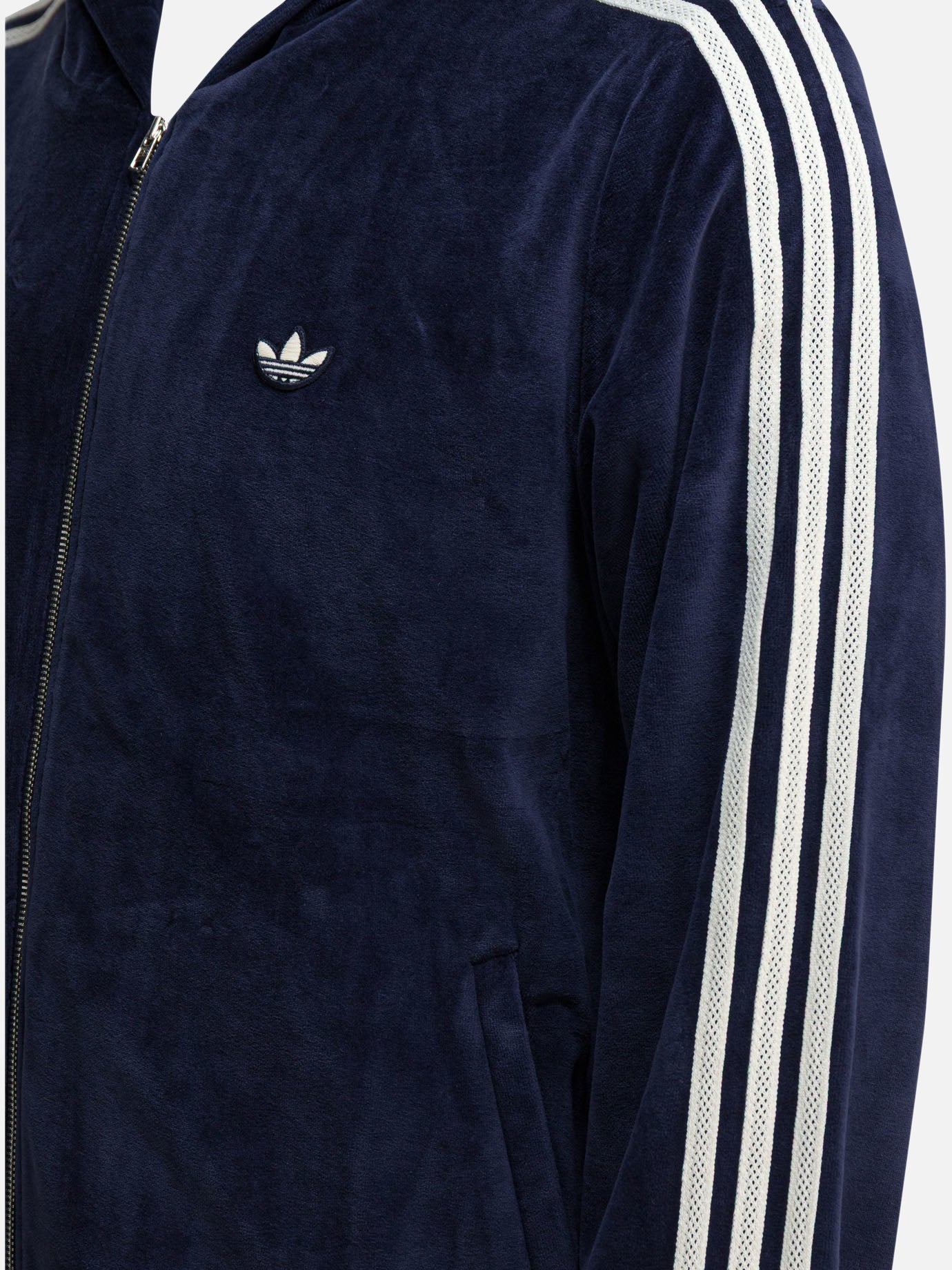Full zip sweatshirts Logo  Blue - Adidas Originals Men | PDP | VIETTI Online Store | thumbnail_4