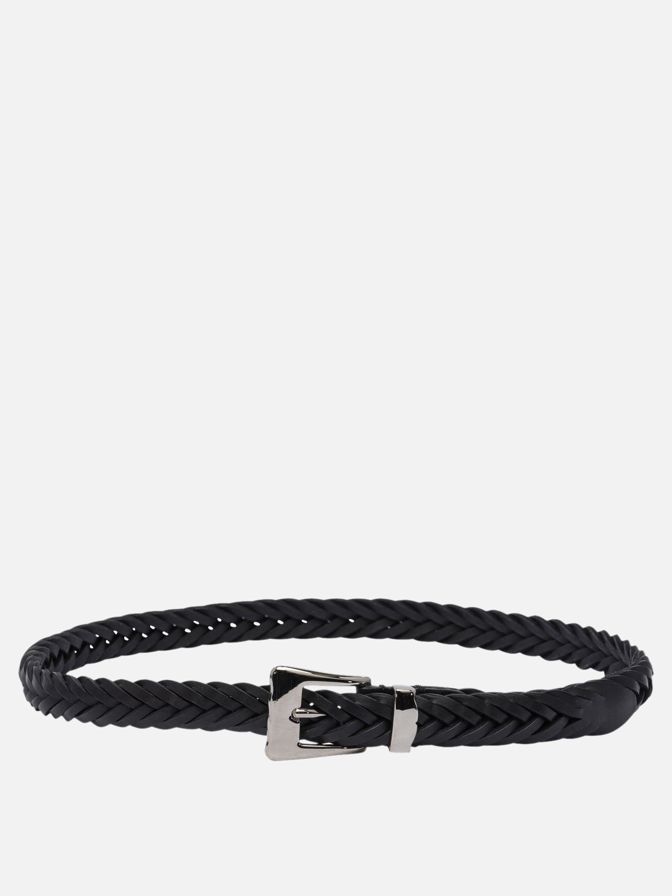 Leather belts 100% leather  Black - Adriano Meneghetti Men | PDP | VIETTI Online Store | Zoom-Modal
