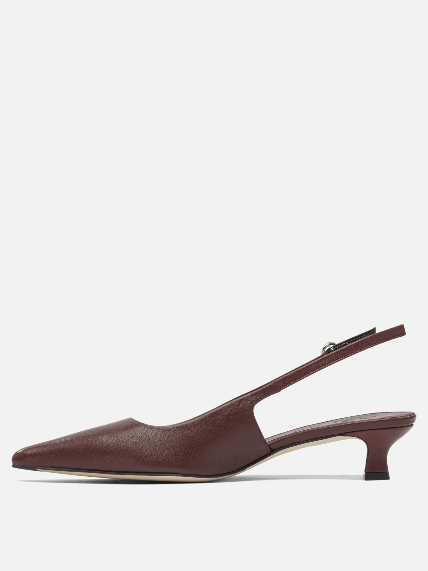 Slingback 100% leather - 70% leather 30% rubber  Bordeaux - Aeyde Donna | PDP | VIETTI Online Store | thumbnail_3