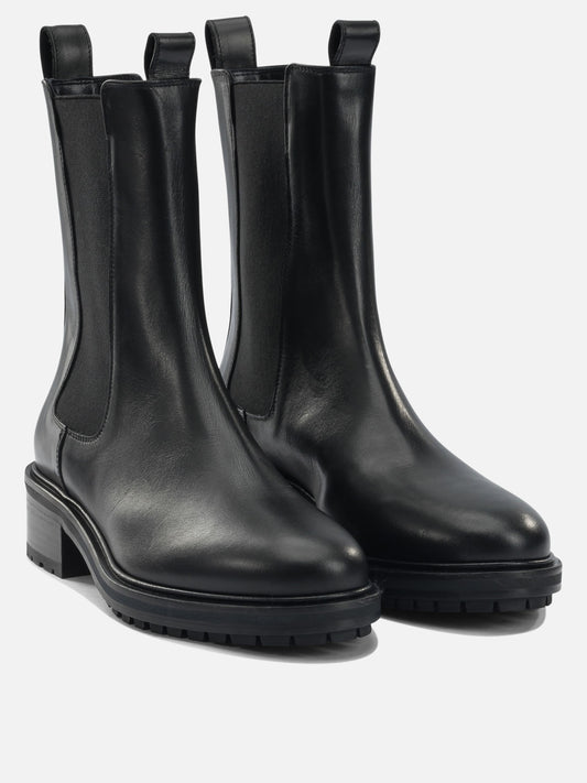 Stivaletti Chelsea 100% leather - 100% rubber  Nero - Aeyde Donna | VIETTI Online Store | 2
