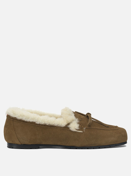 Aeyde "Jasper" loafers Brown

