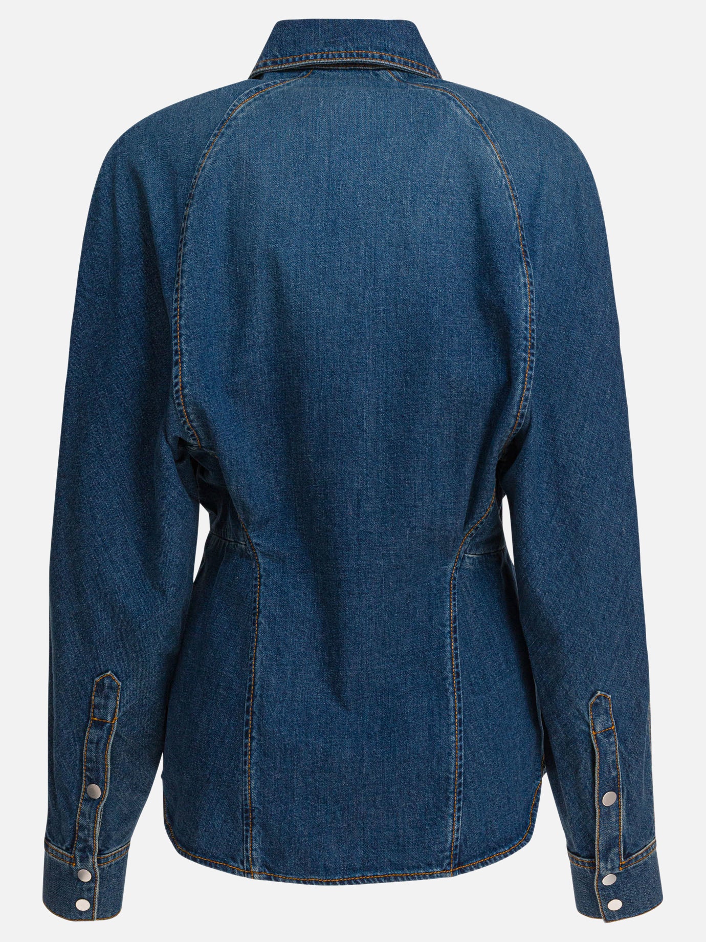 Camicie casual Solid colour  Blu - Alaïa Donna | PDP | VIETTI Online Store | Zoom-Modal_2
