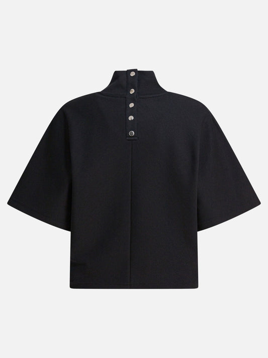 Alaïa T-shirt con collo alto 11567055_36 Black 2