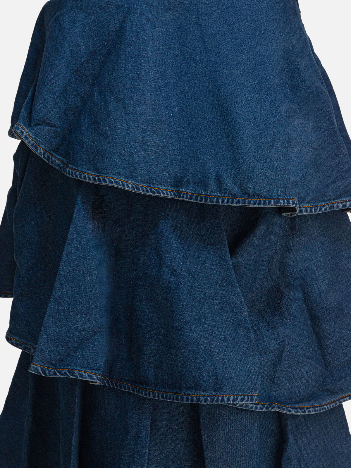 Alaïa Spiral skirt Blue