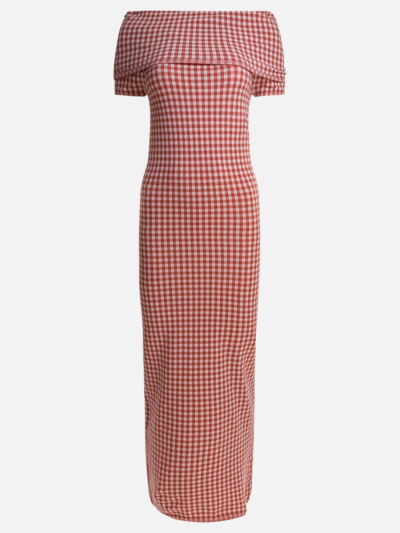 Abiti midi Gingham  Rosa - Alaïa Donna | PDP | VIETTI Online Store | thumbnail