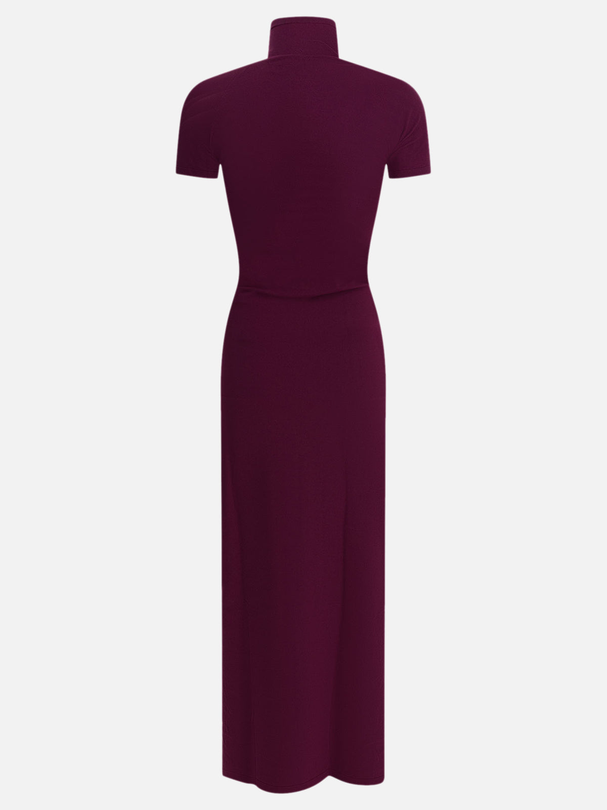 Alaïa Cut-out bodycon dress Bordeaux