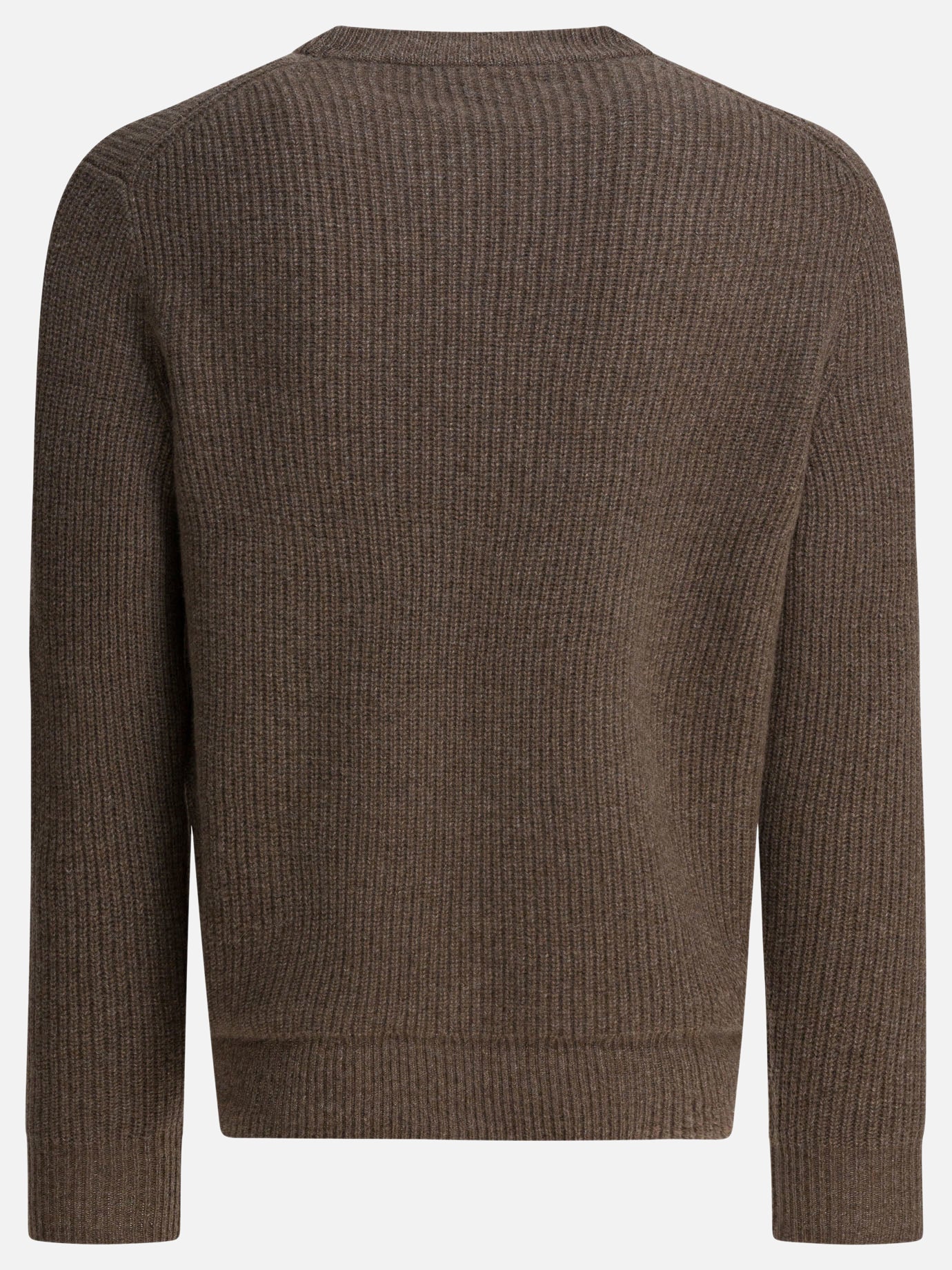 Crewneck sweaters Solid colour  Brown - Alex Mill Men | PDP | VIETTI Online Store | Zoom-Modal_2
