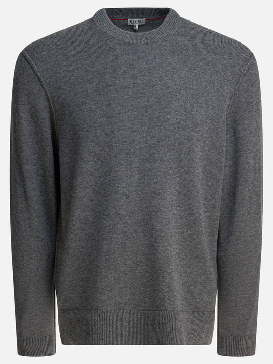 Alex Mill "Reverse Seam" Sweater Grey

