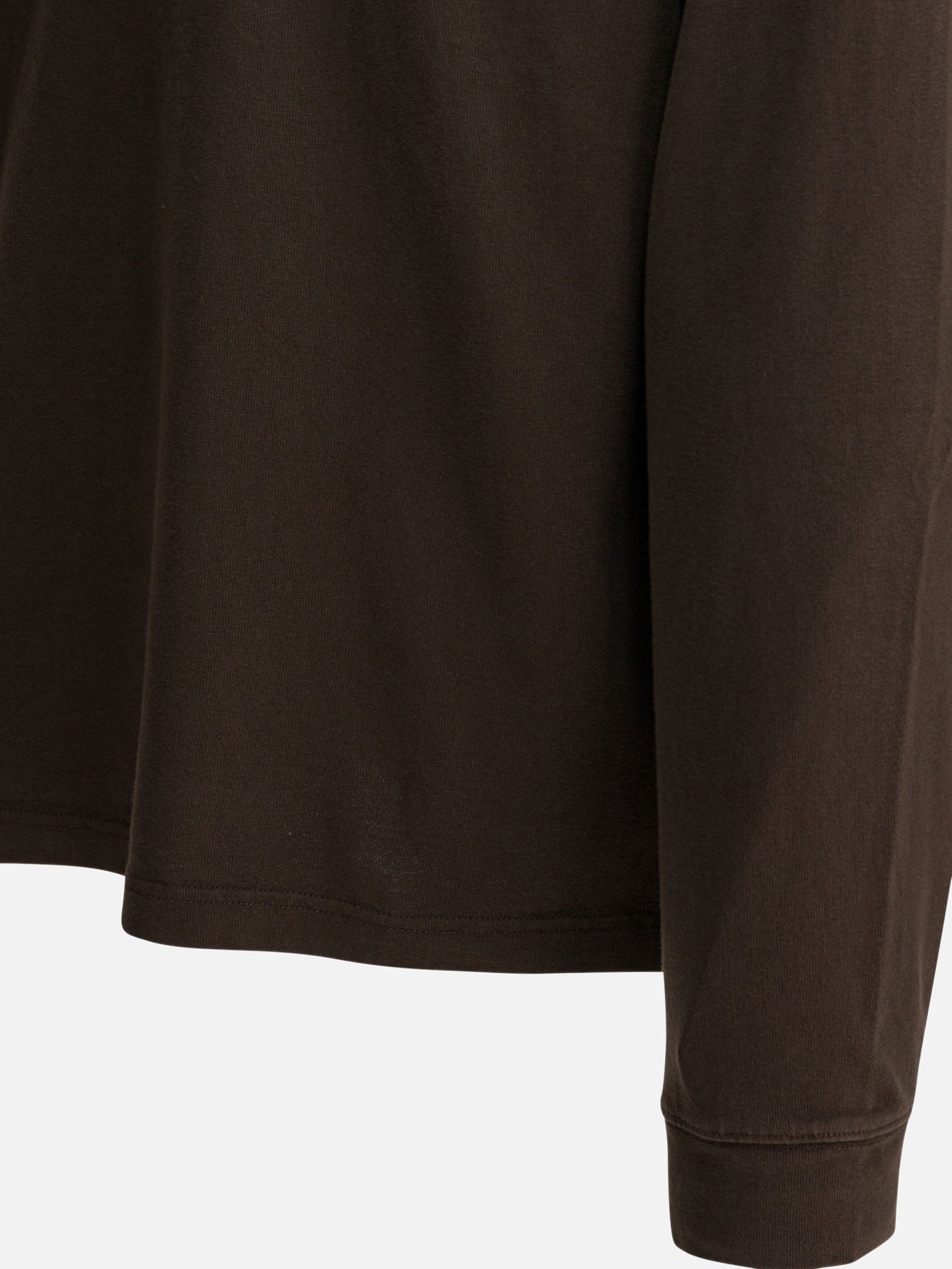 Polo con bottoni Solid colour  Marrone - Alex Mill Uomo | PDP | VIETTI Online Store | Zoom-Modal_4
