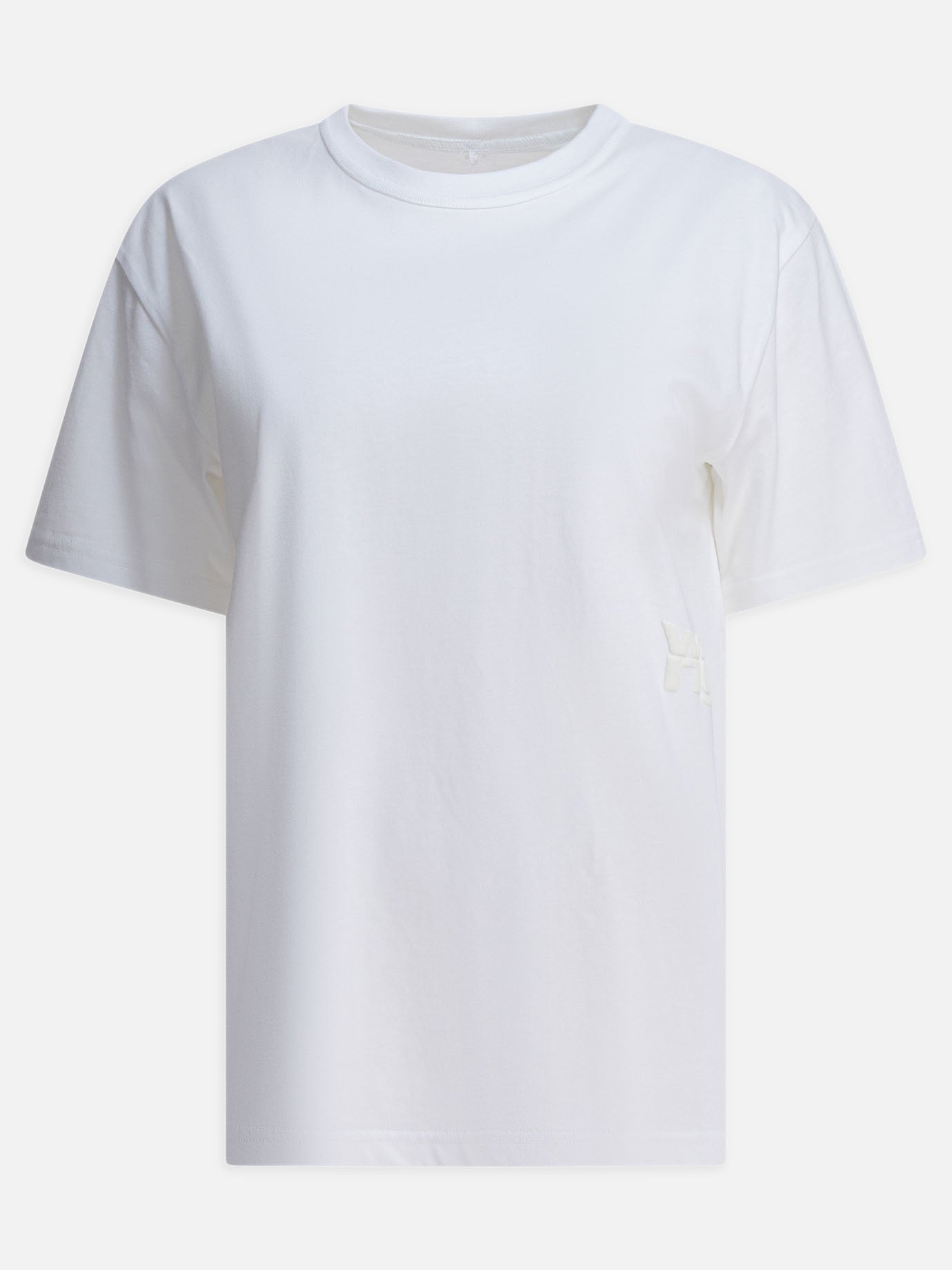 T-shirt girocollo Solid colour  Bianco - Alexander Wang Donna | PDP | VIETTI Online Store | thumbnail