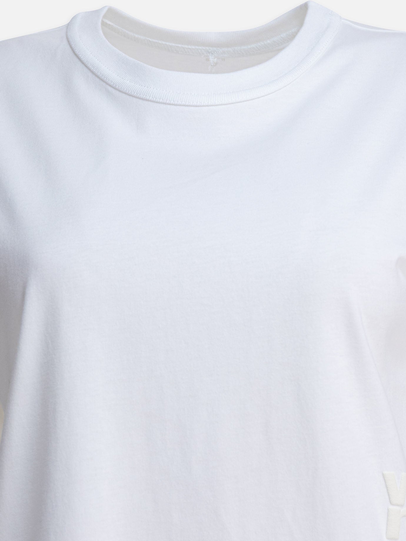 T-shirt girocollo Solid colour  Bianco - Alexander Wang Donna | PDP | VIETTI Online Store | Zoom-Modal_3
