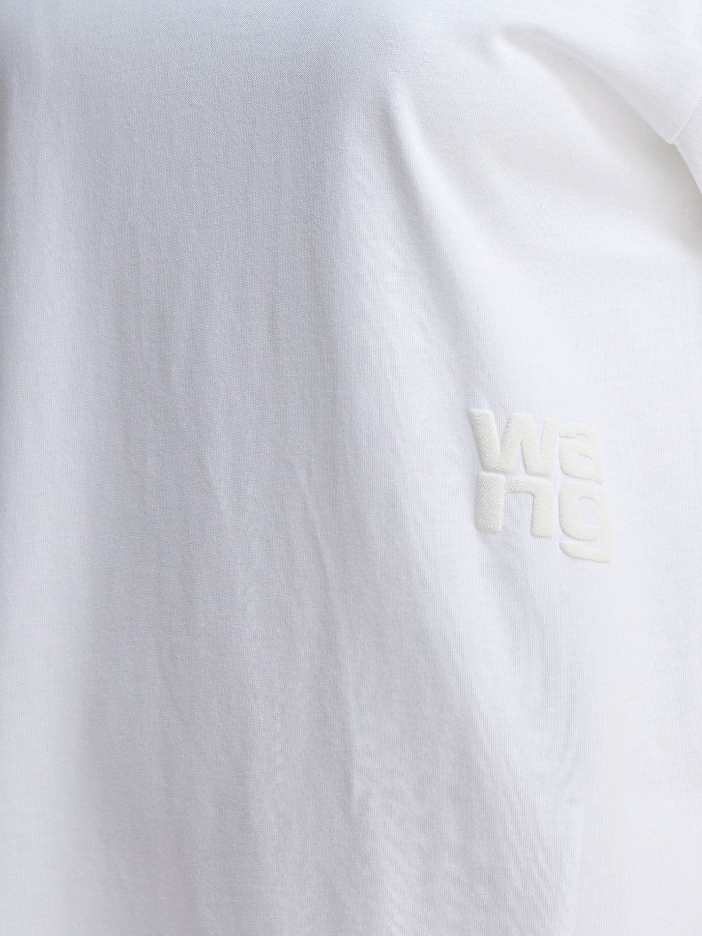 T-shirt girocollo Solid colour  Bianco - Alexander Wang Donna | PDP | VIETTI Online Store | thumbnail_4