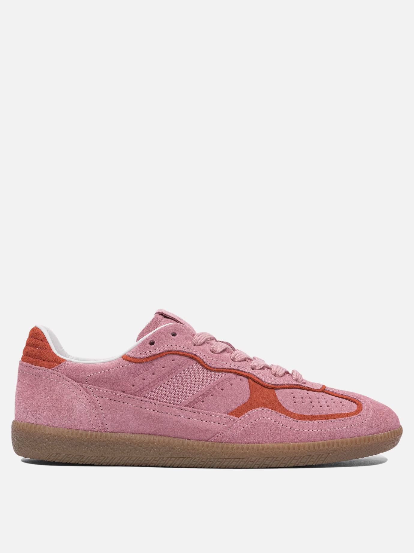 Sneaker basse 100% cow suede - 100% rubber  Rosa - Alohas Donna | PDP | VIETTI Online Store | Zoom-Modal
