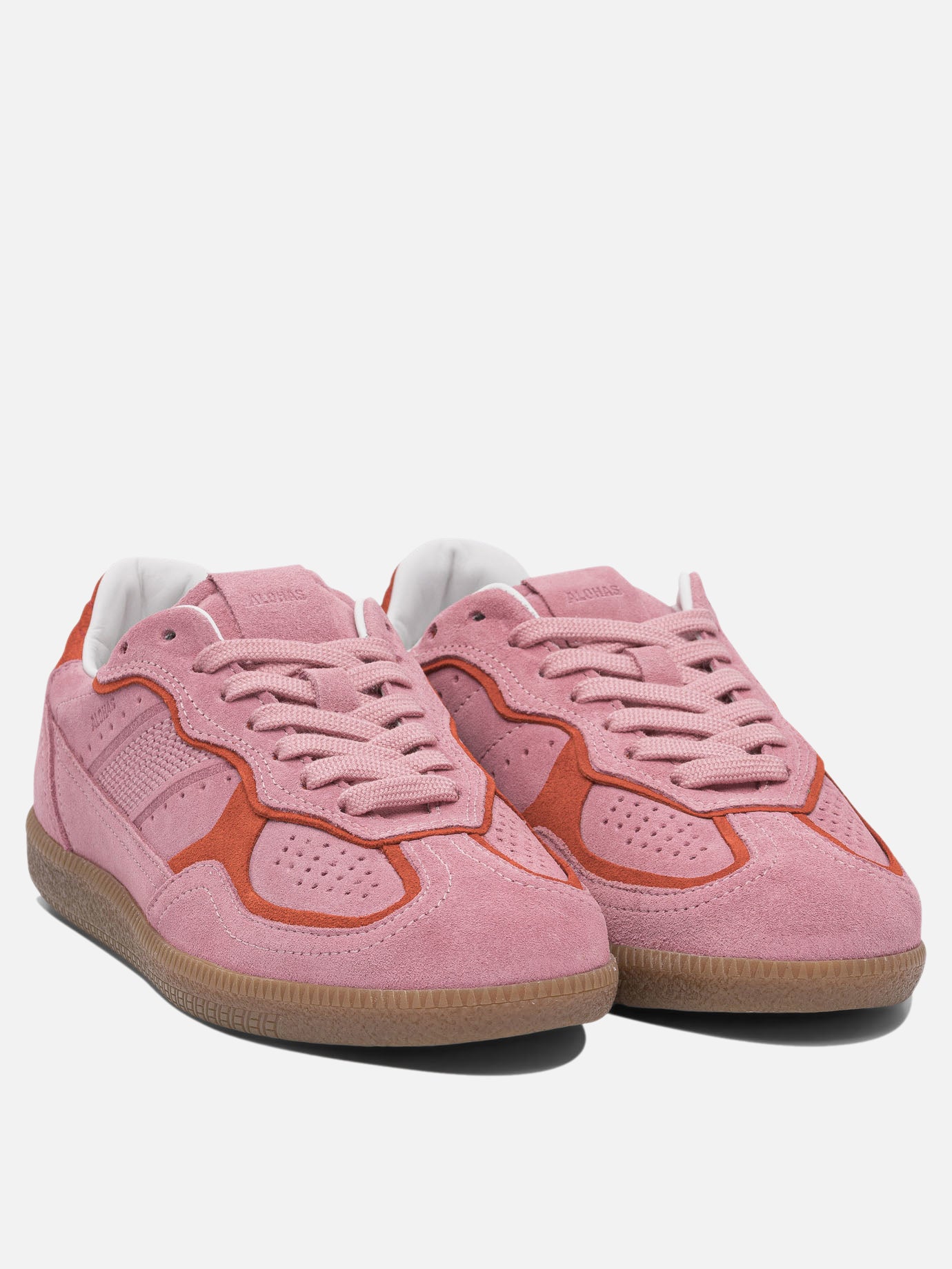 Sneaker basse 100% cow suede - 100% rubber  Rosa - Alohas Donna | PDP | VIETTI Online Store | Zoom-Modal_2
