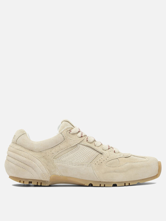 Sneaker basse 100% goat leather - 100% cuerolite  Beige - Alohas Donna | VIETTI Online Store 
