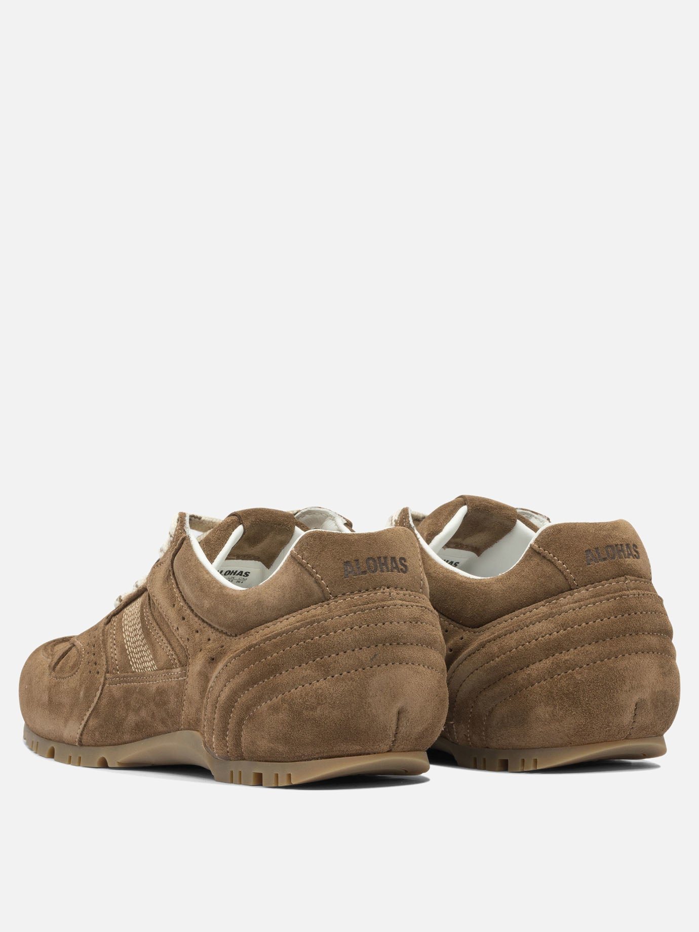 Sneaker basse 100% cow leather - 100% rubber  Marrone - Alohas Uomo | PDP | VIETTI Online Store | thumbnail_4