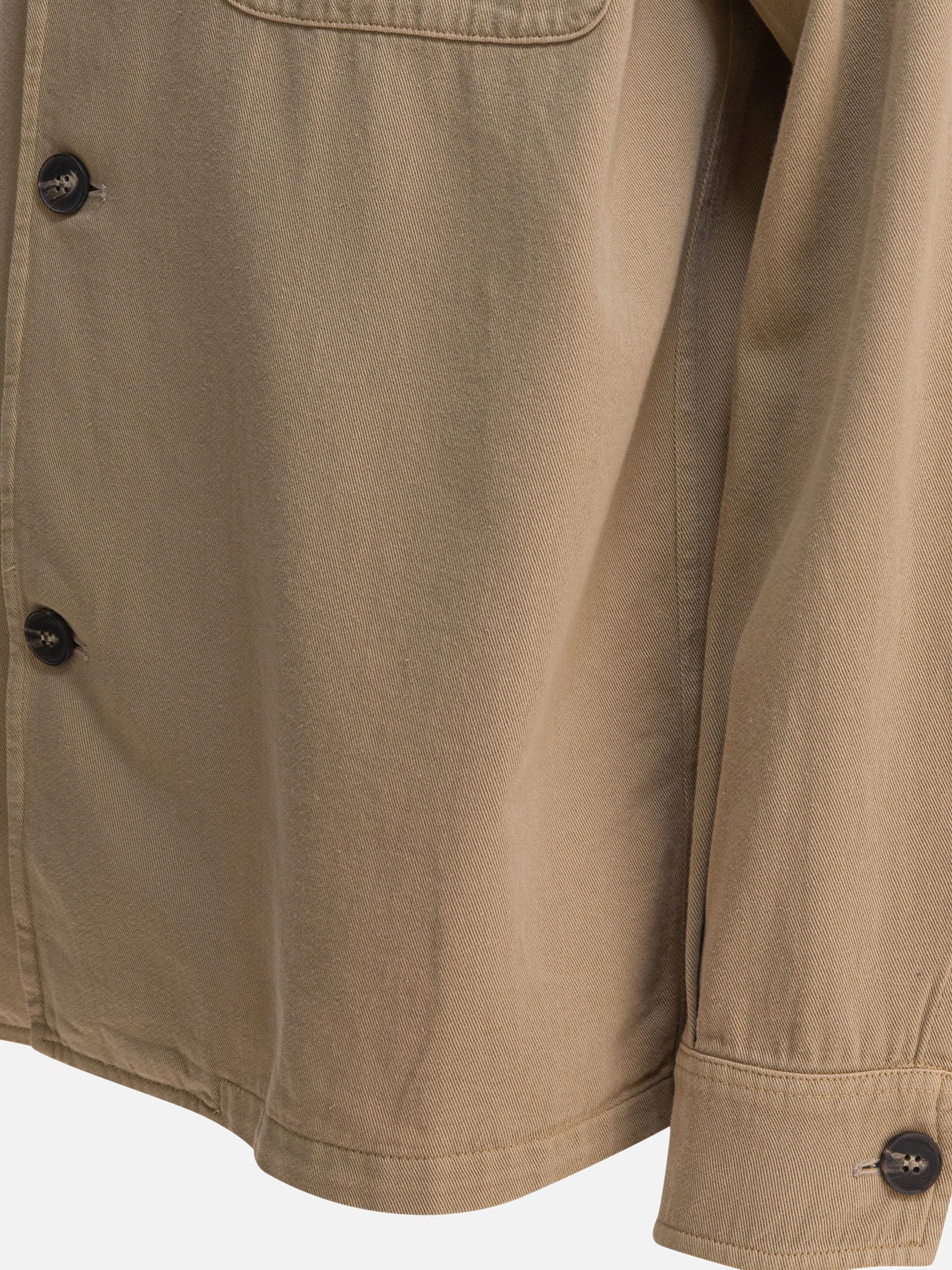 Giacche overshirt Solid colour  Beige - Altum Uomo | PDP | VIETTI Online Store | thumbnail_4