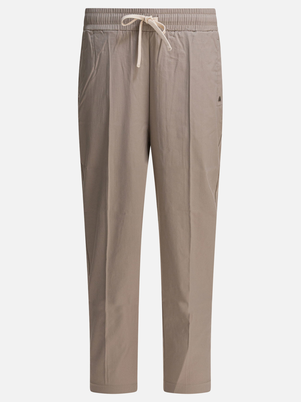 Altum Pants with elastic waistband Beige