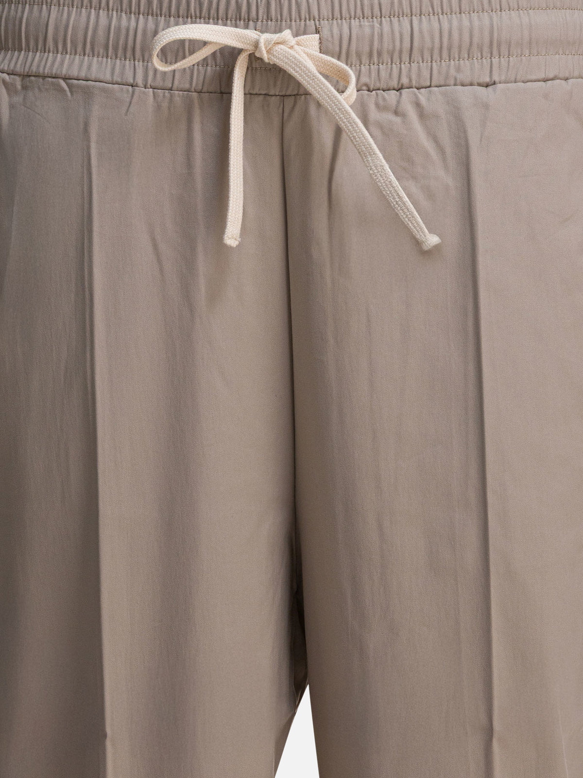 Altum Pants with elastic waistband Beige - VIETTI
