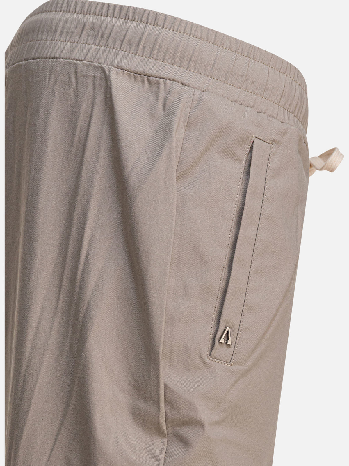 Altum Pants with elastic waistband Beige - VIETTI