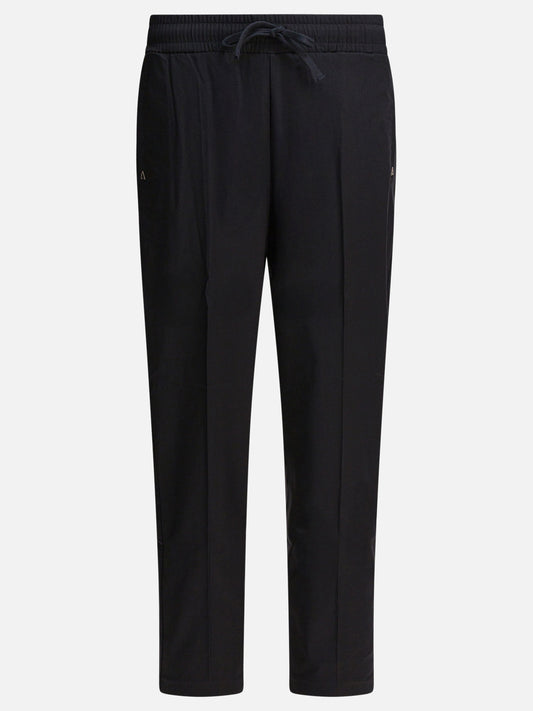 Altum Pants with elastic waistband Black

