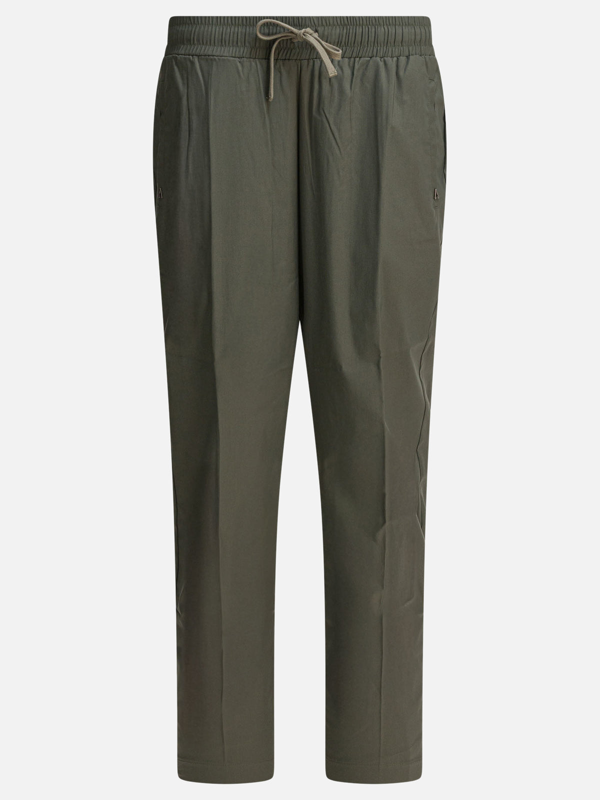 Altum Pants with elastic waistband Green - VIETTI