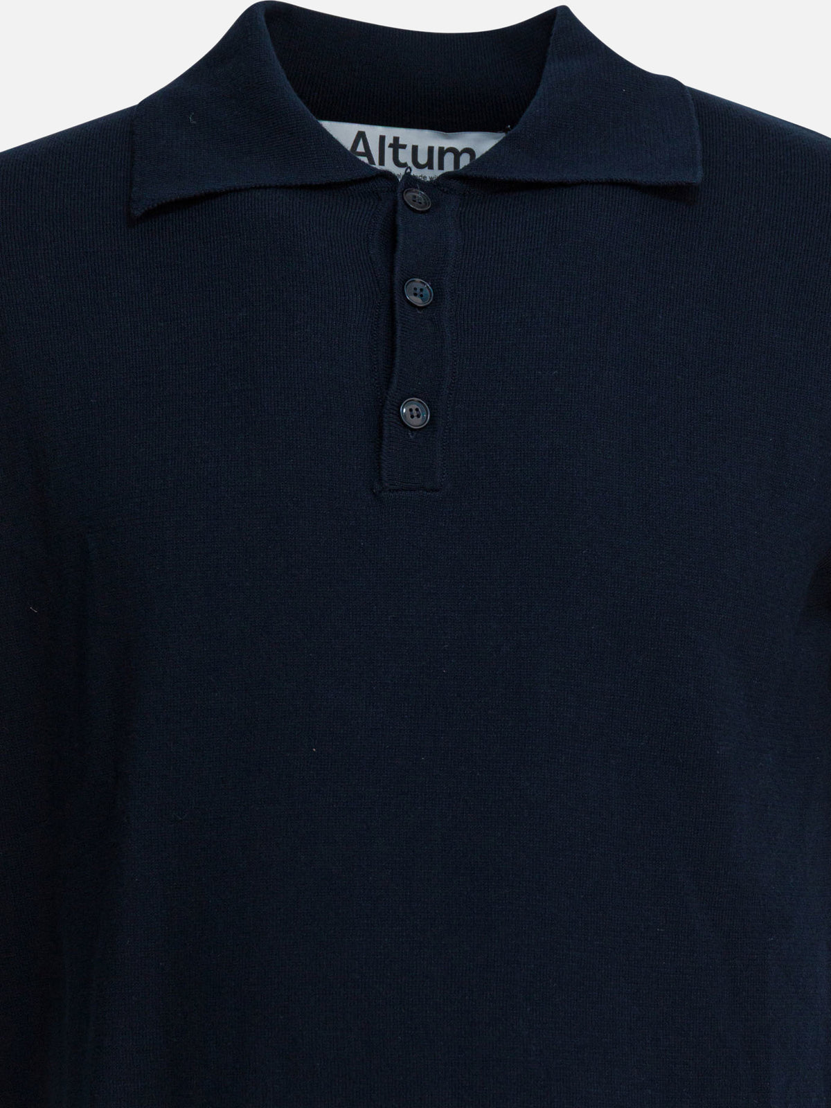 Altum Cotton polo shirt Blue