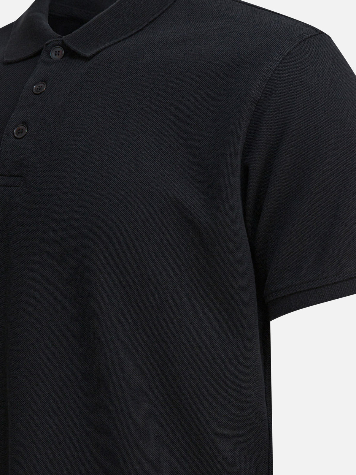 Altum Classic cotton polo shirt Black - VIETTI