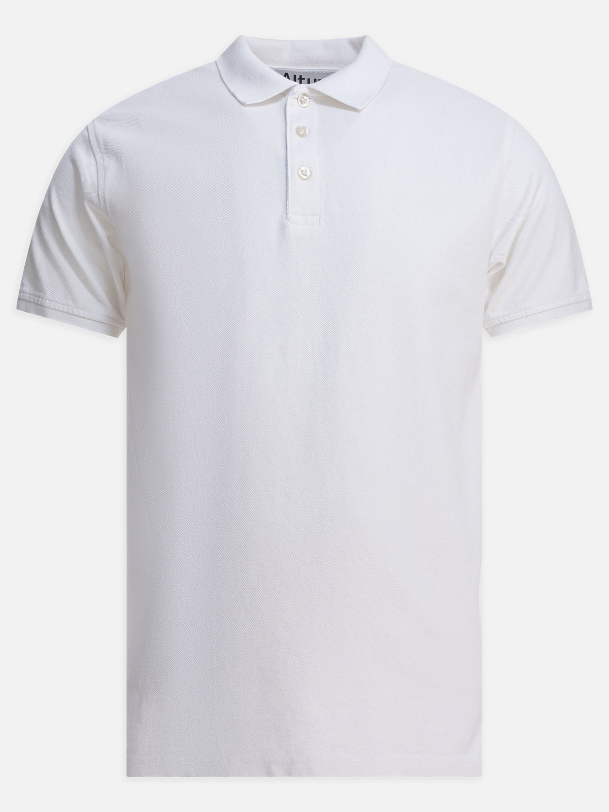 Altum Classic cotton polo shirt White