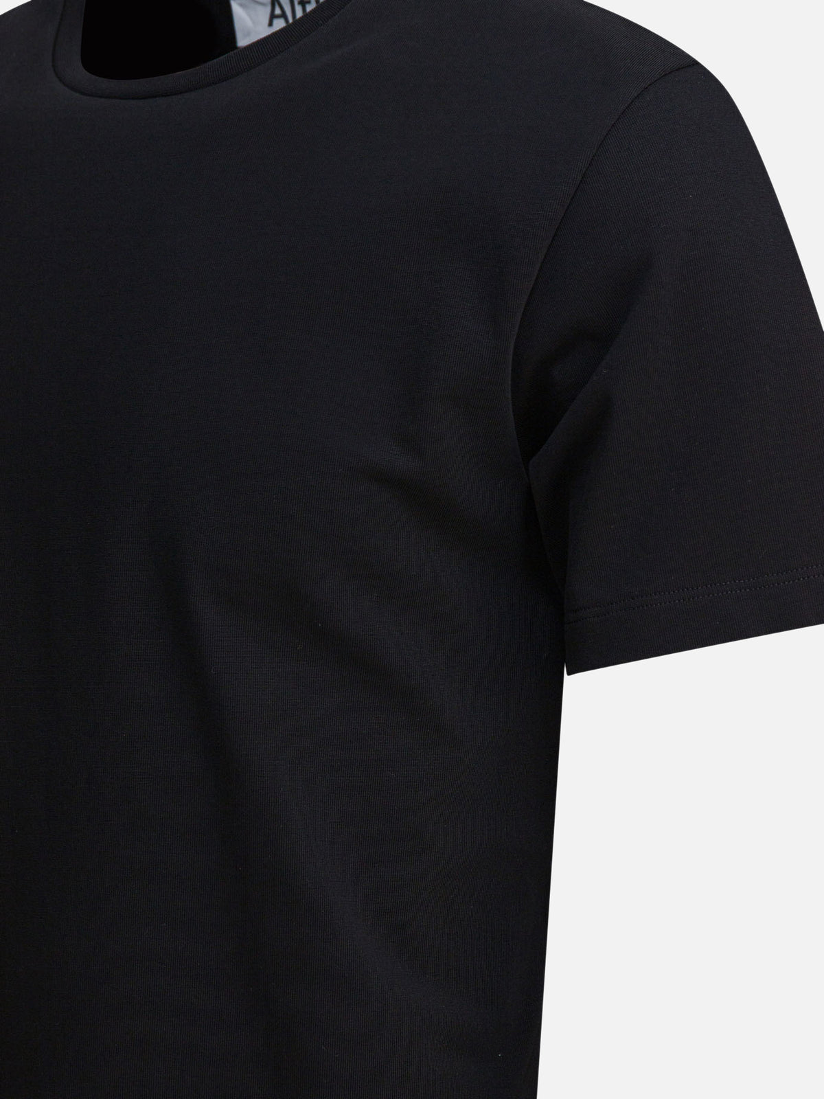 Altum Cotton crewneck t-shirt Black