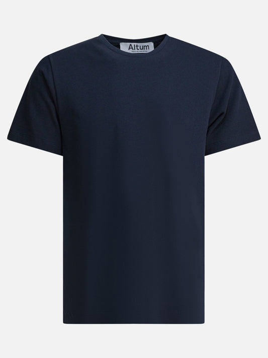 Altum Cotton crewneck t-shirt Blue

