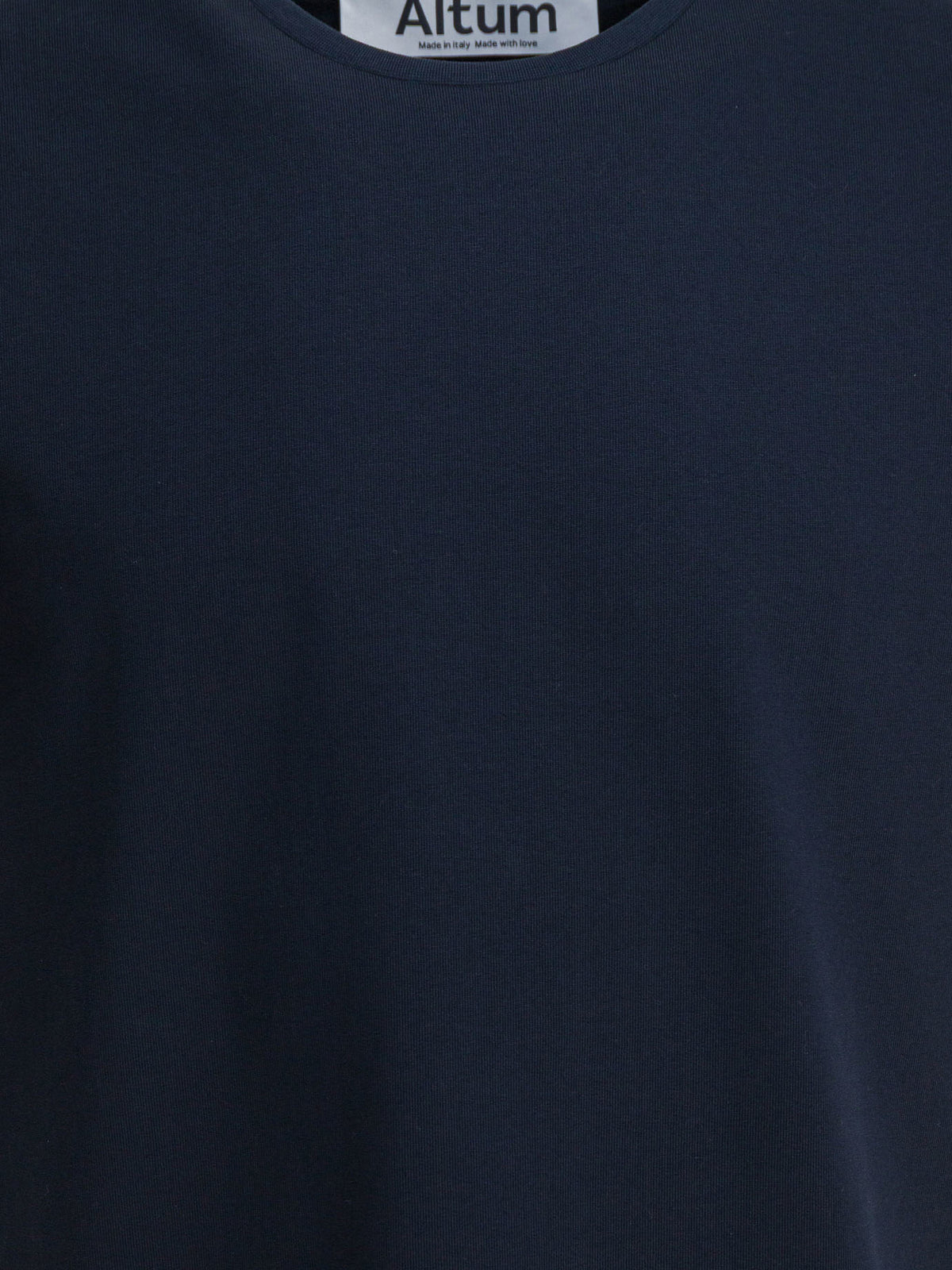 Altum Cotton crewneck t-shirt Blue