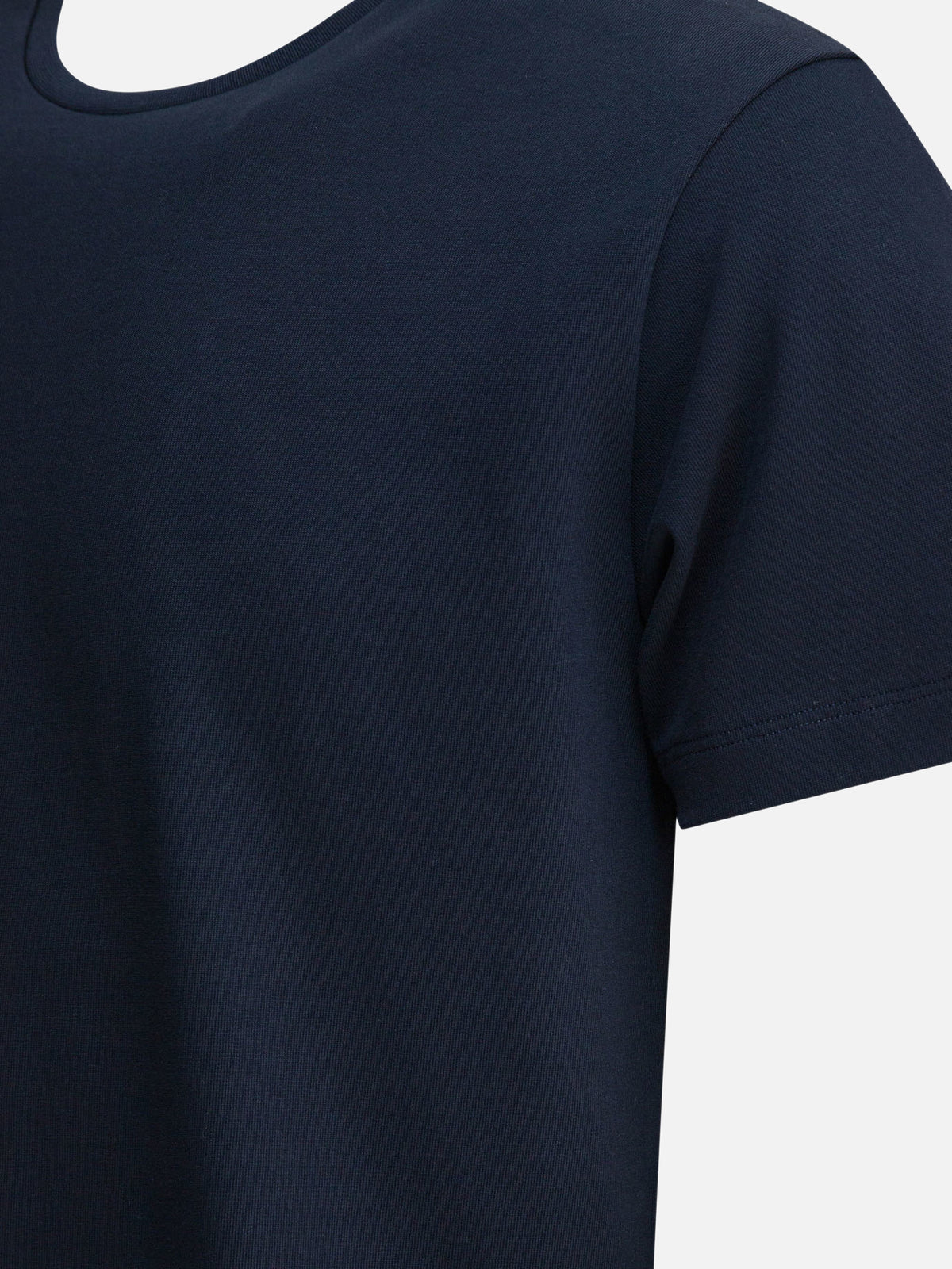 Altum Cotton crewneck t-shirt Blue - VIETTI