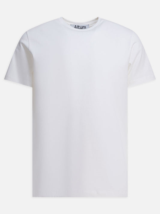 Altum Cotton crewneck t-shirt White

