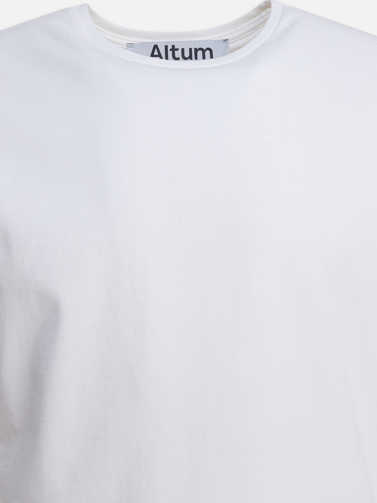 Altum Cotton crewneck t-shirt White - VIETTI