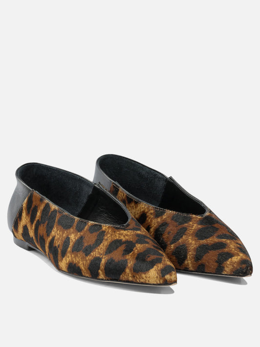Ballerine classiche 100% calf leather - 100% leather  Marrone - Ammb Milano Donna | PDP | VIETTI Online Store | 2
