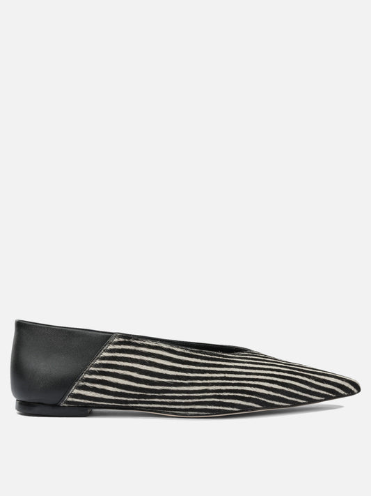 Ballerine classiche 100% calf leather - 100% leather  Nero - Ammb Milano Donna | PDP | VIETTI Online Store 
