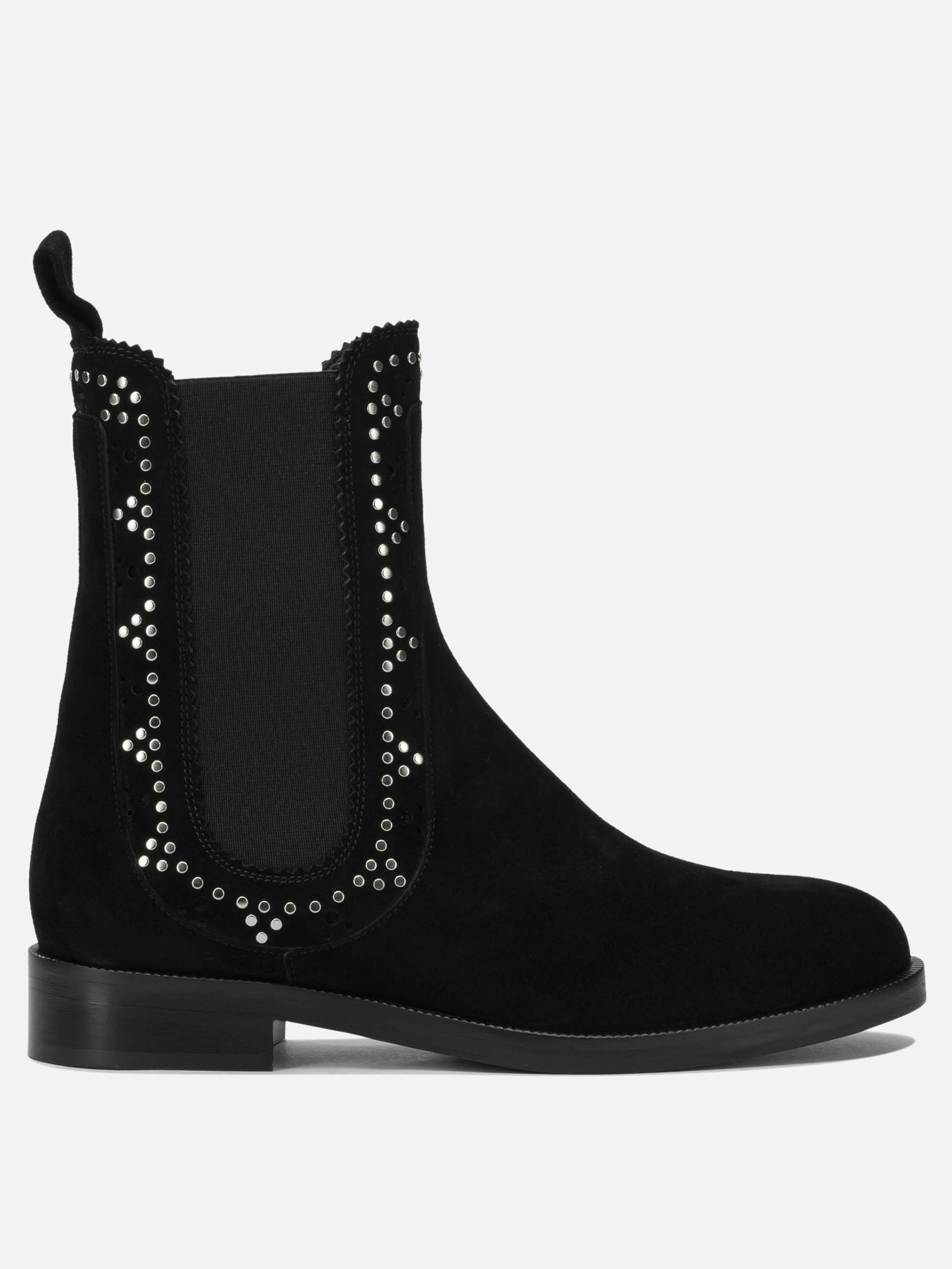 Pull-on boots 80% kid suede leather 20% viscose - 100% calf leather  Black - Aquazzura Women | PDP | VIETTI Online Store | Zoom-Modal
