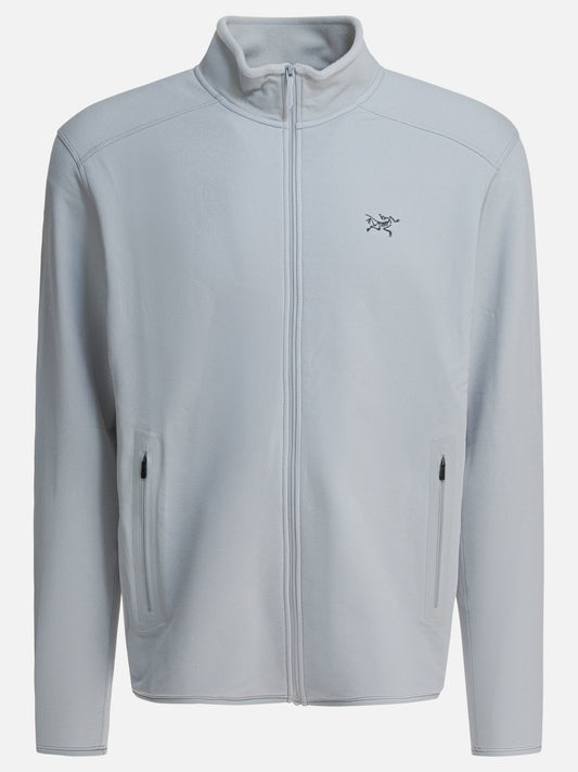 Arc'teryx Fleece "Kyanite" zippered sweatshirt Grey


