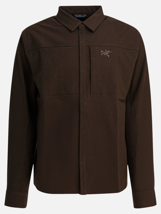 Giacche overshirt Logo  Marrone - Arc'teryx Uomo | PDP | VIETTI Online Store 

