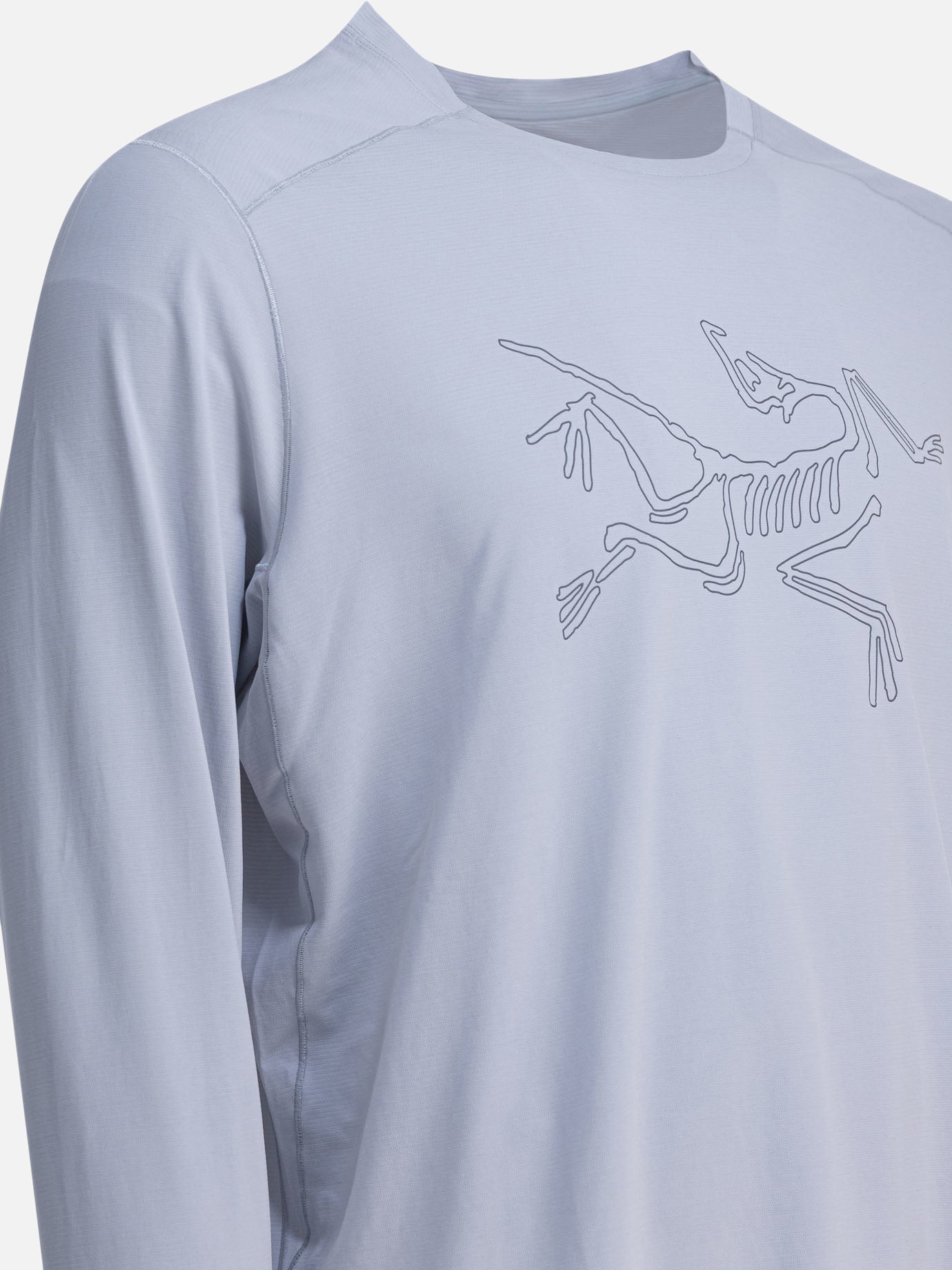 T-shirt girocollo Solid colour  Grigio - Arc&#39;teryx Uomo | PDP | VIETTI Online Store | thumbnail_4
