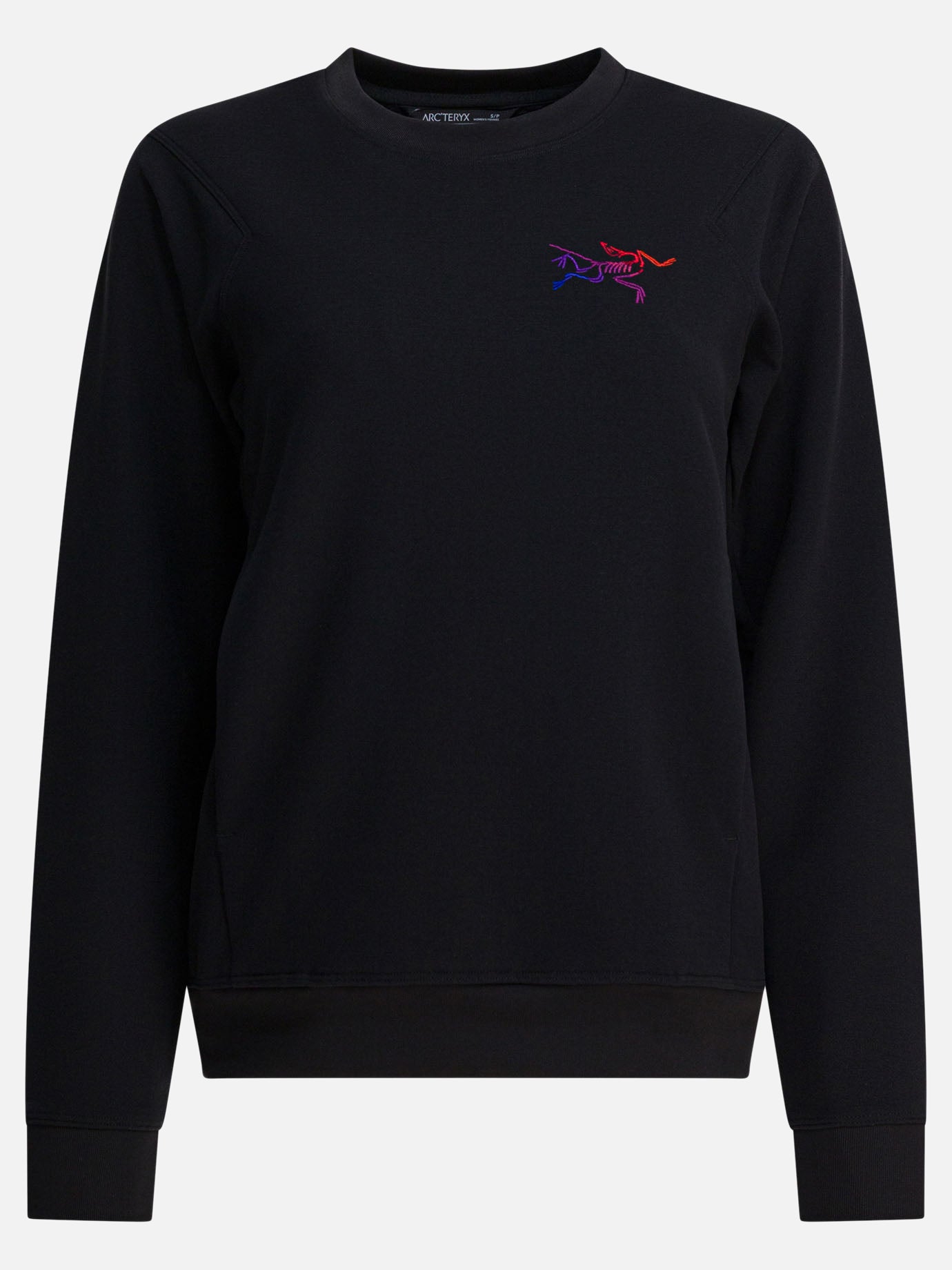 Felpe girocollo Logo  Nero - Arc&#39;teryx Donna | PDP | VIETTI Online Store | thumbnail
