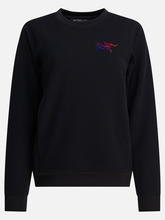 Felpe girocollo Logo  Nero - Arc'teryx Donna | PDP | VIETTI Online Store 
