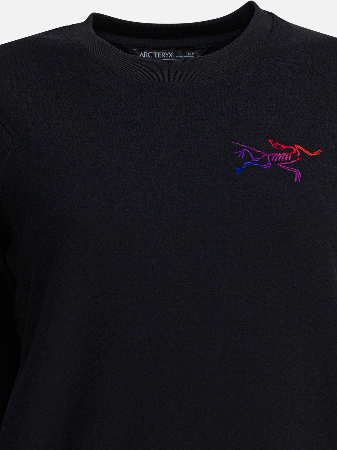 Felpe girocollo Logo  Nero - Arc&#39;teryx Donna | PDP | VIETTI Online Store | thumbnail_3